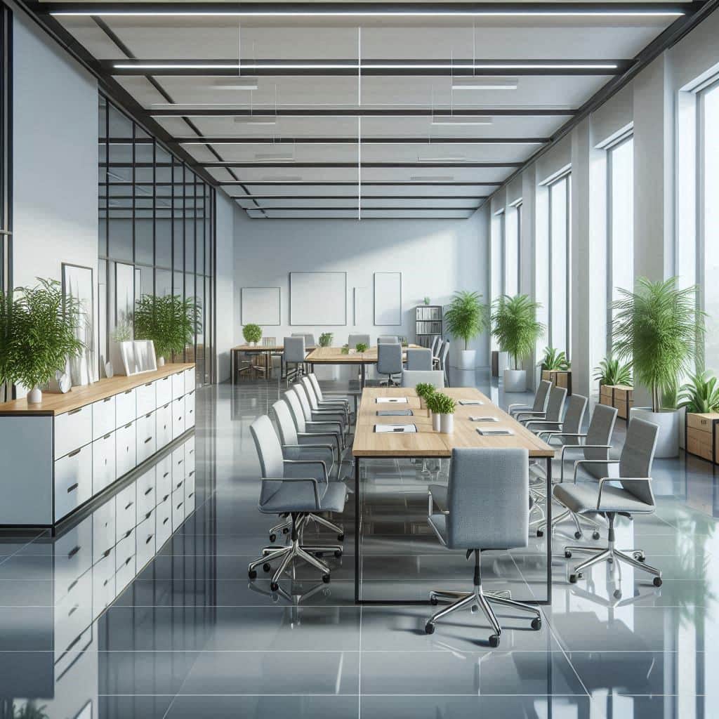 金融服务公司在写字楼办公推进共享办公边界时遇到照明方案换季调整该怎么协调